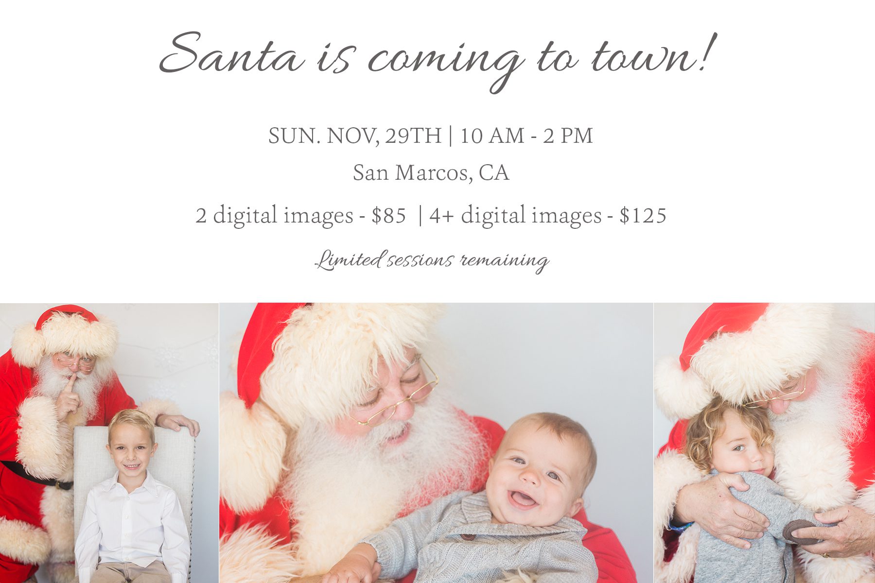 santa photos san diego