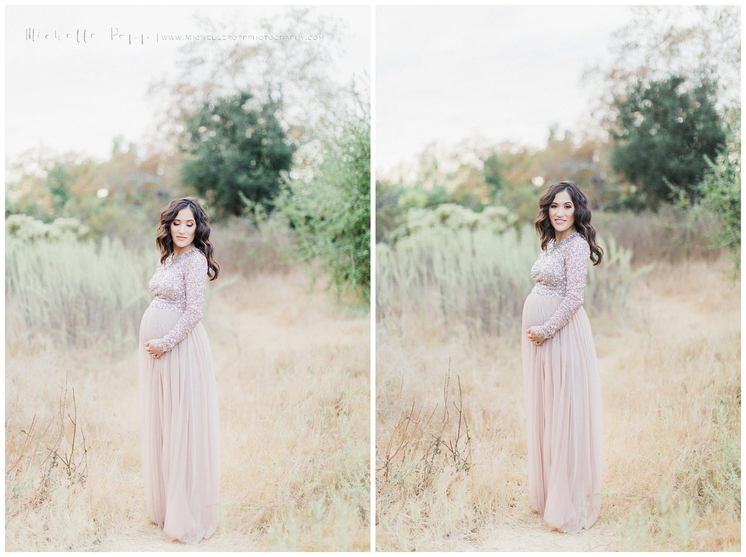 gorgeous outdoor maternity session