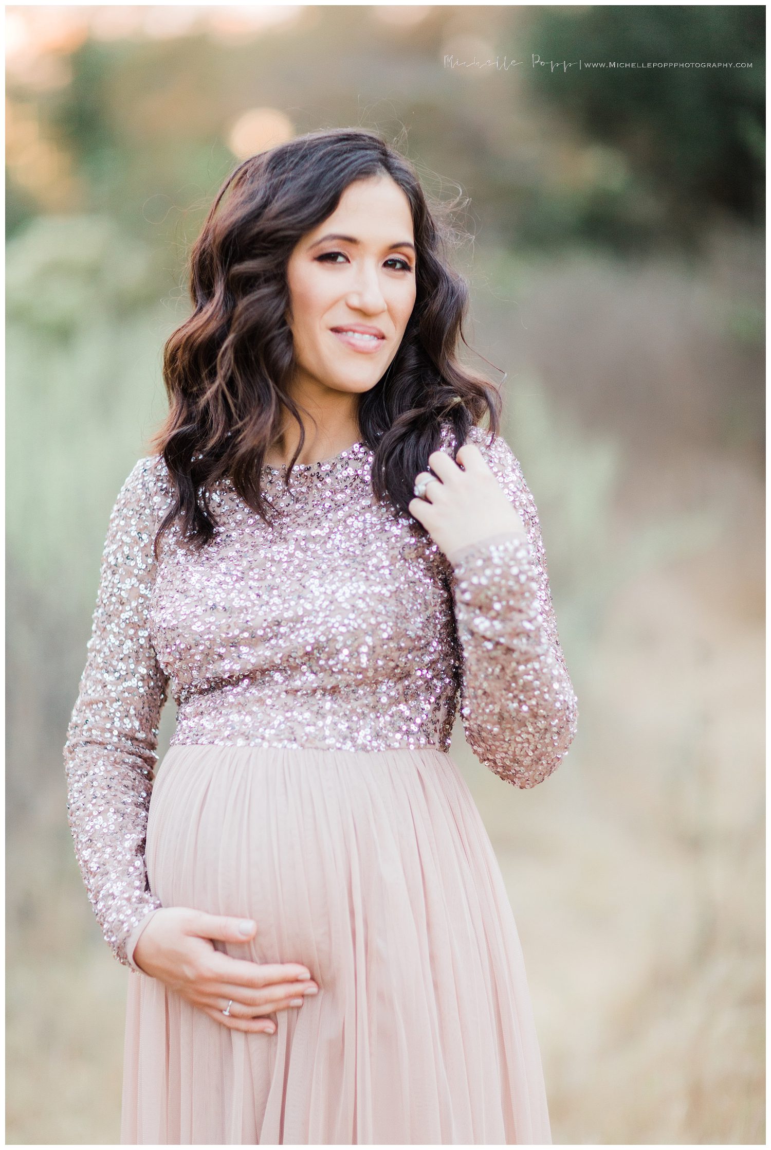 gorgeous mommy-to-be and her baby bump