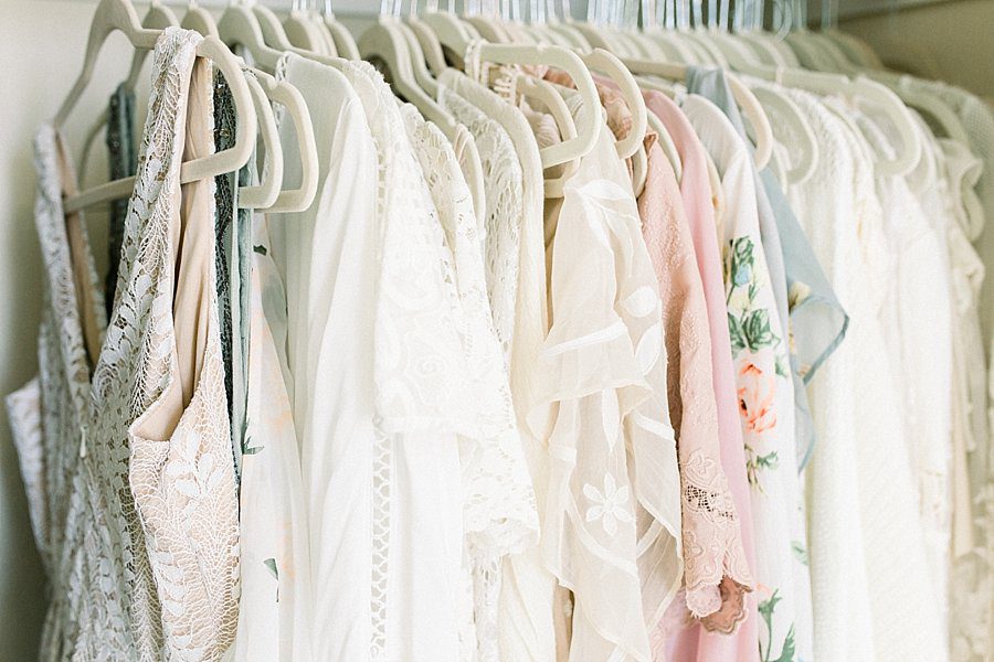 curated dresses in Client Wardrobe Collection