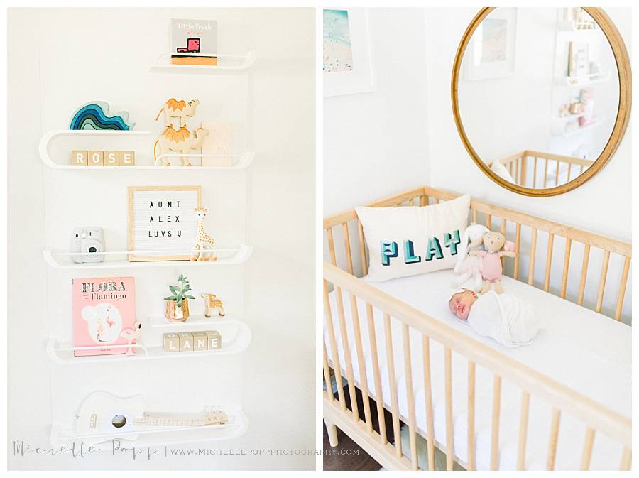 details of nursery for baby girl