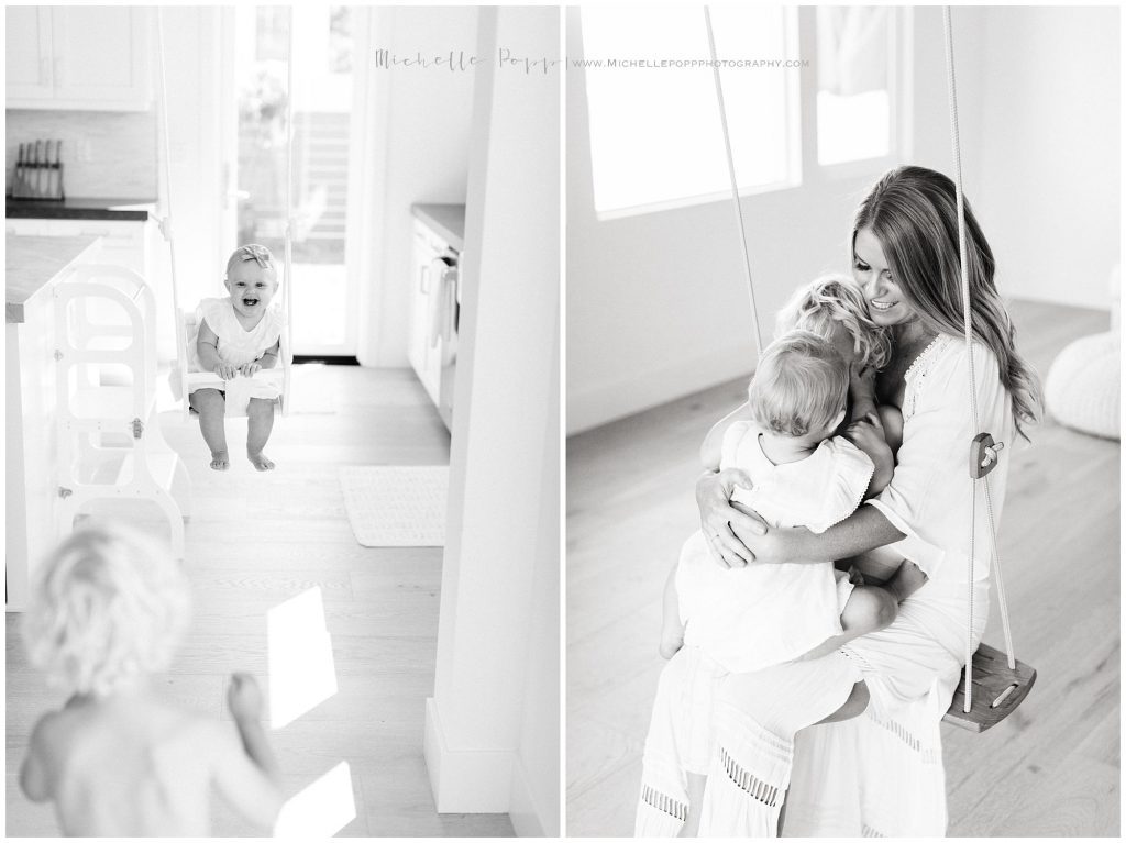 natural airy light in home session