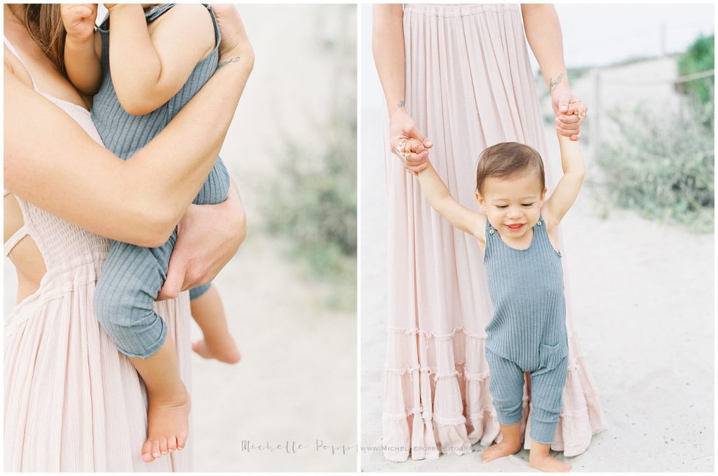 family photos at carlsbad state beach