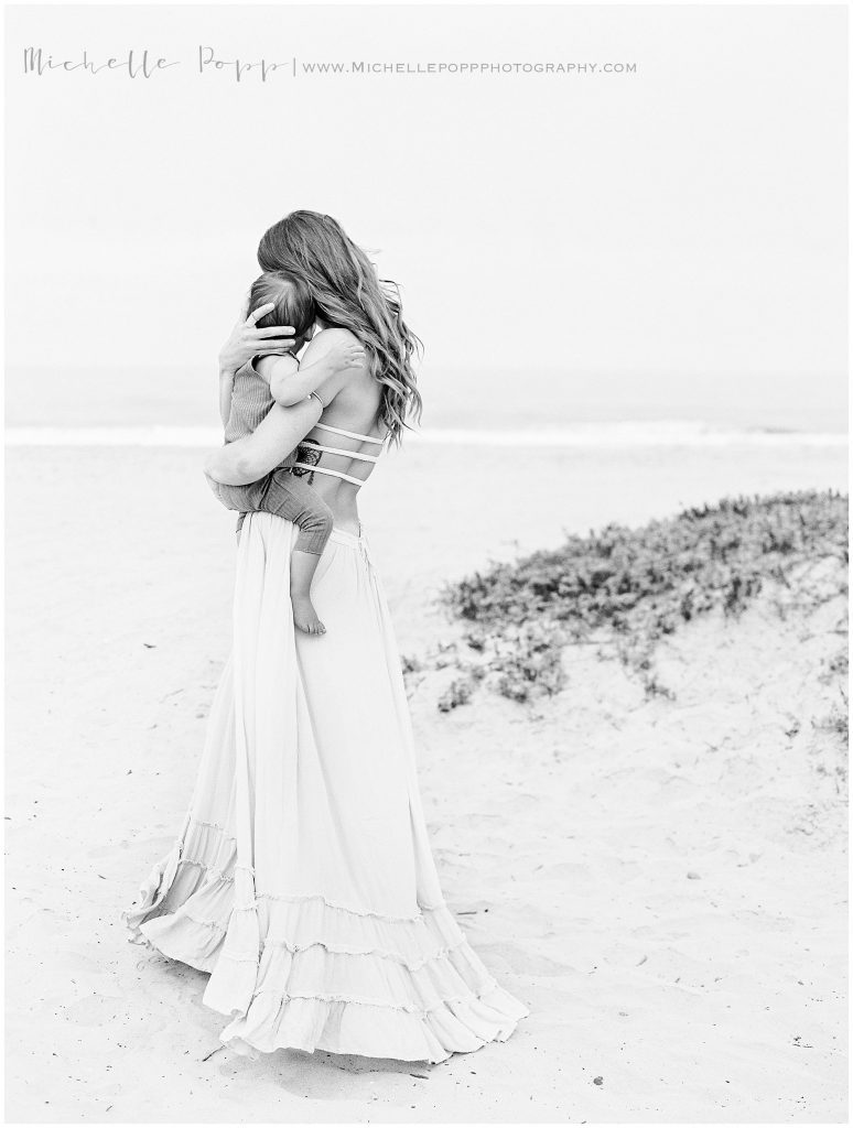 family photos at carlsbad state beach