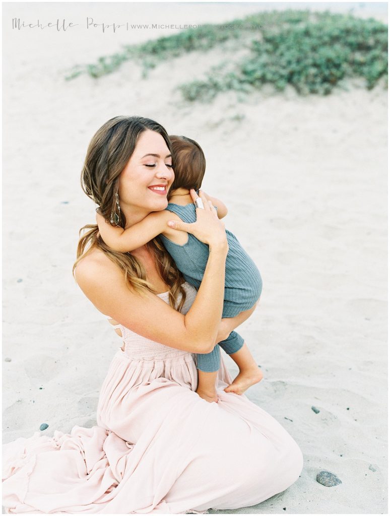 family photos at carlsbad state beach