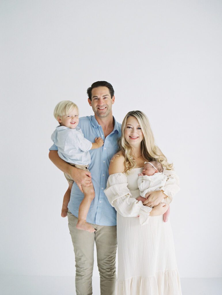 newborn session in Wilmington