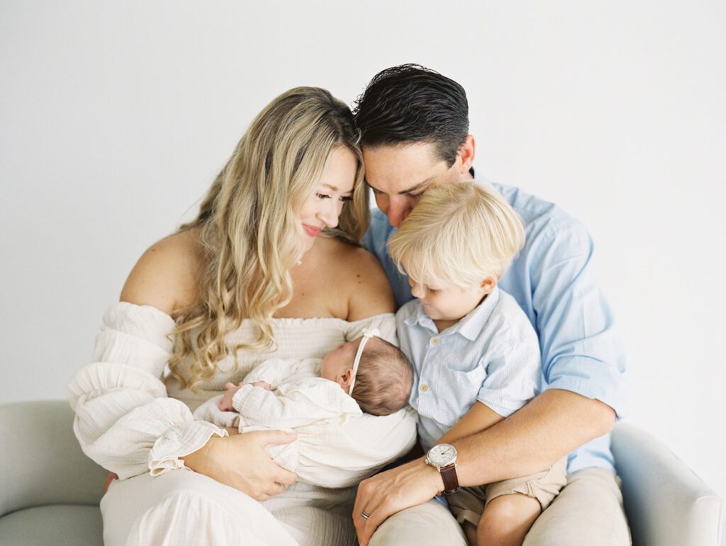 newborn session in Wilmington